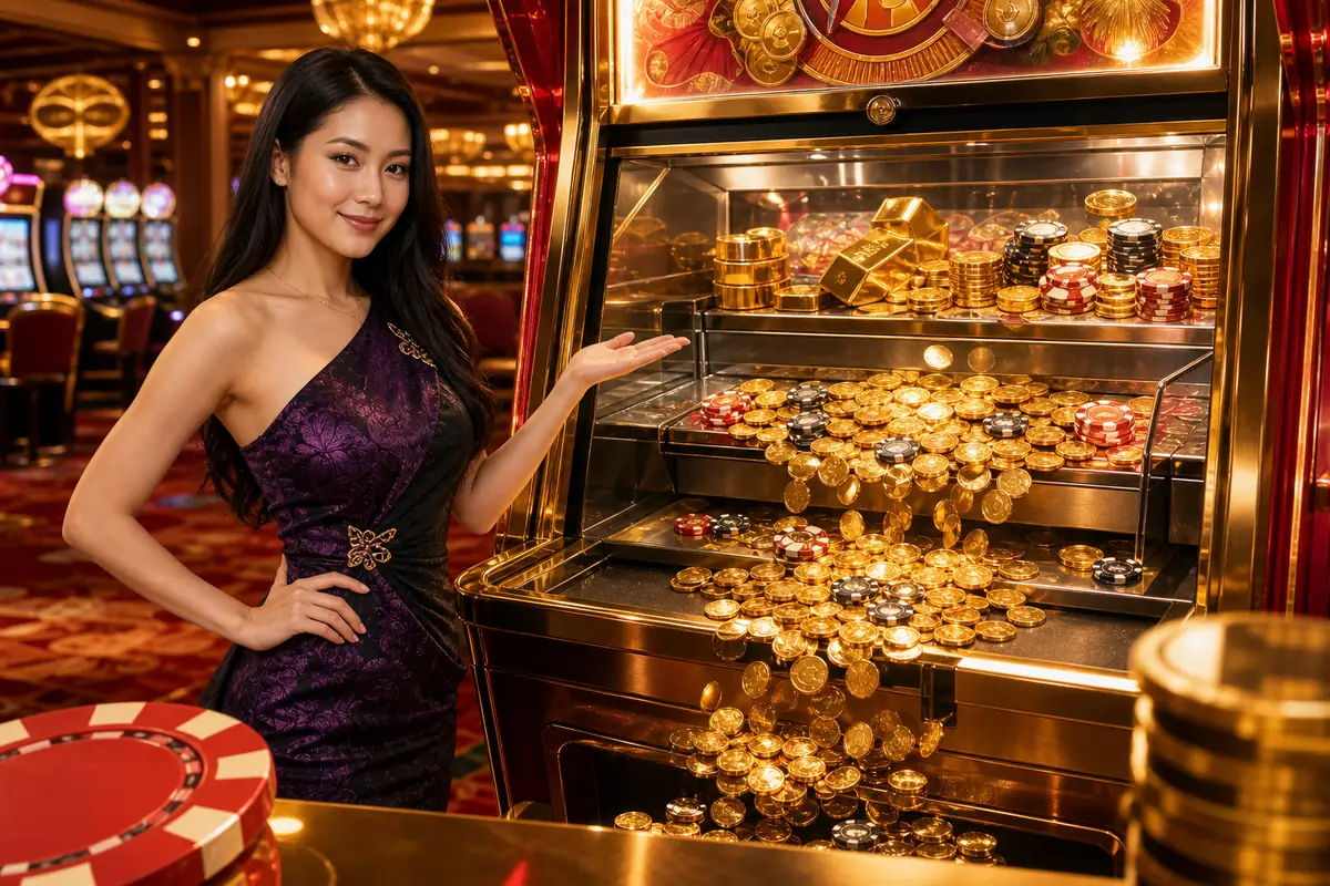 waja44 slot online skrin permainan utama