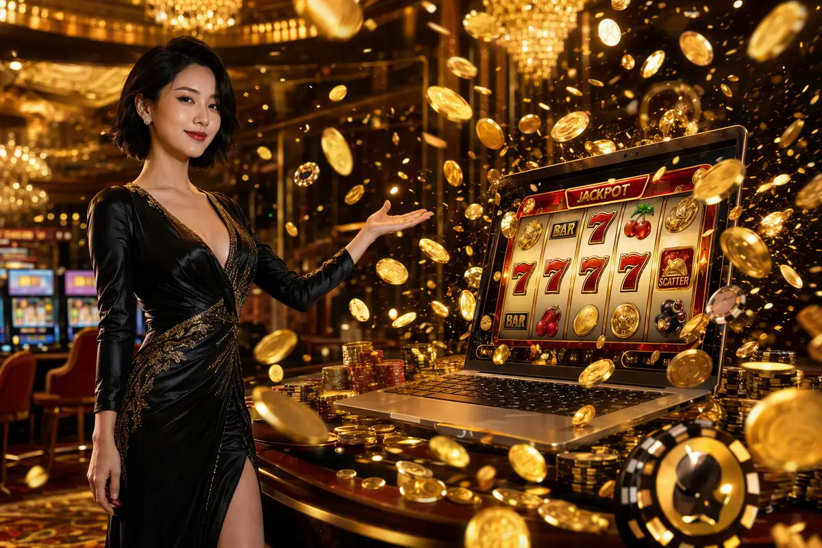 waja44 Casino antara muka permainan live roulette